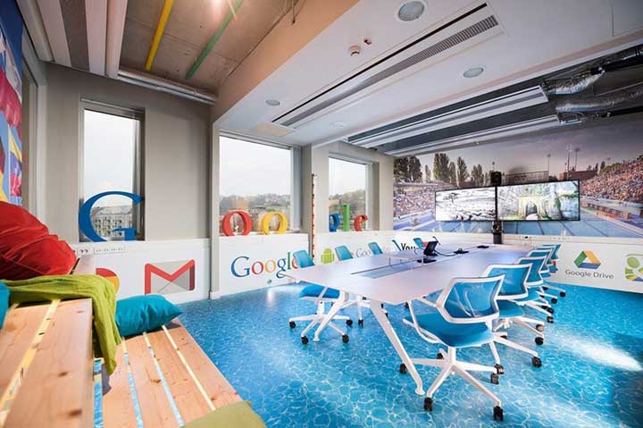 SPA式办公 Google布达佩斯办公室设计